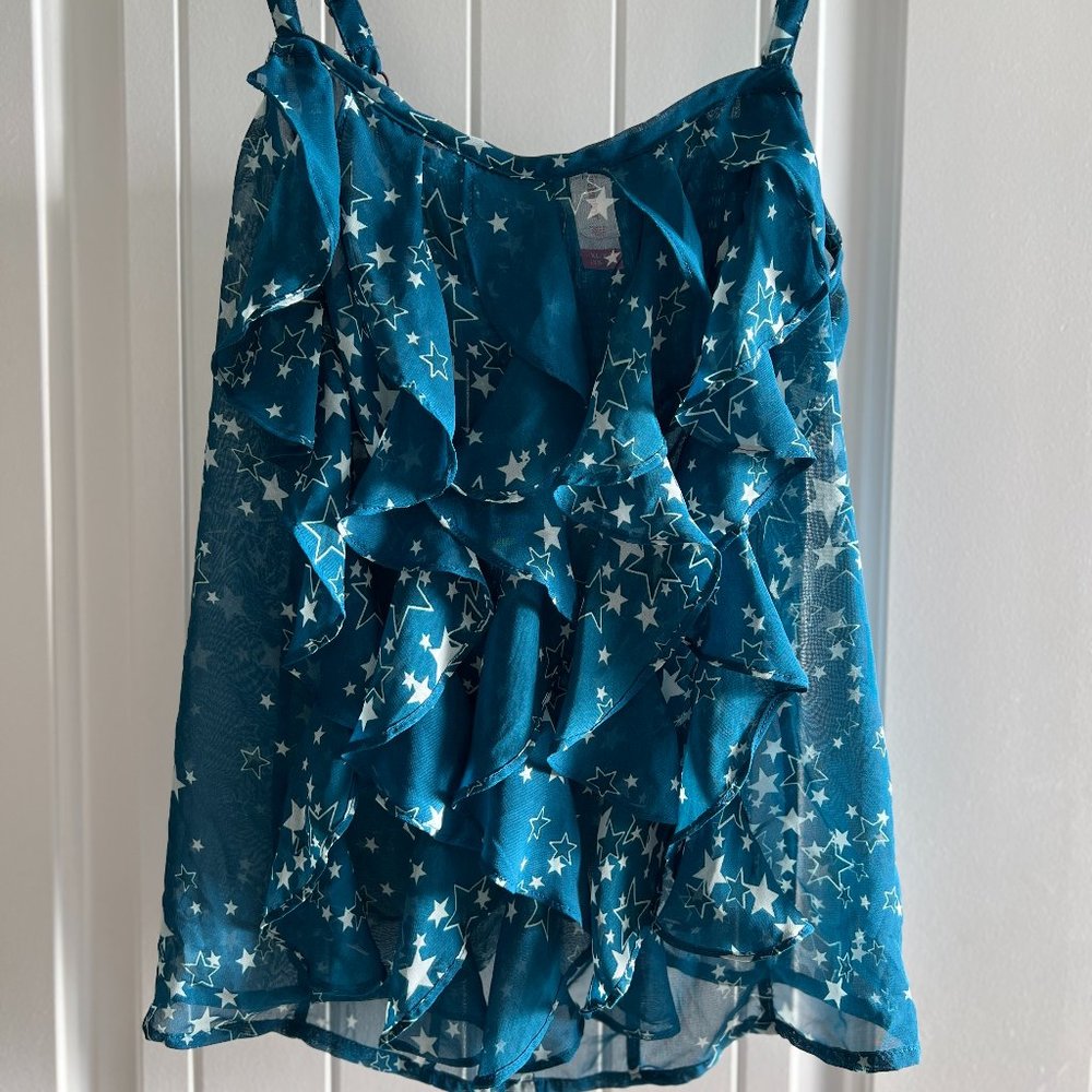 NB Flowy Summer Tank w/ Stars XL